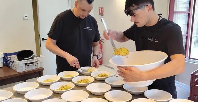 « On commence à nous appeler dès janvier »: en Centre Bretagne, ce chef étoilé a créé un repas convivial et festif