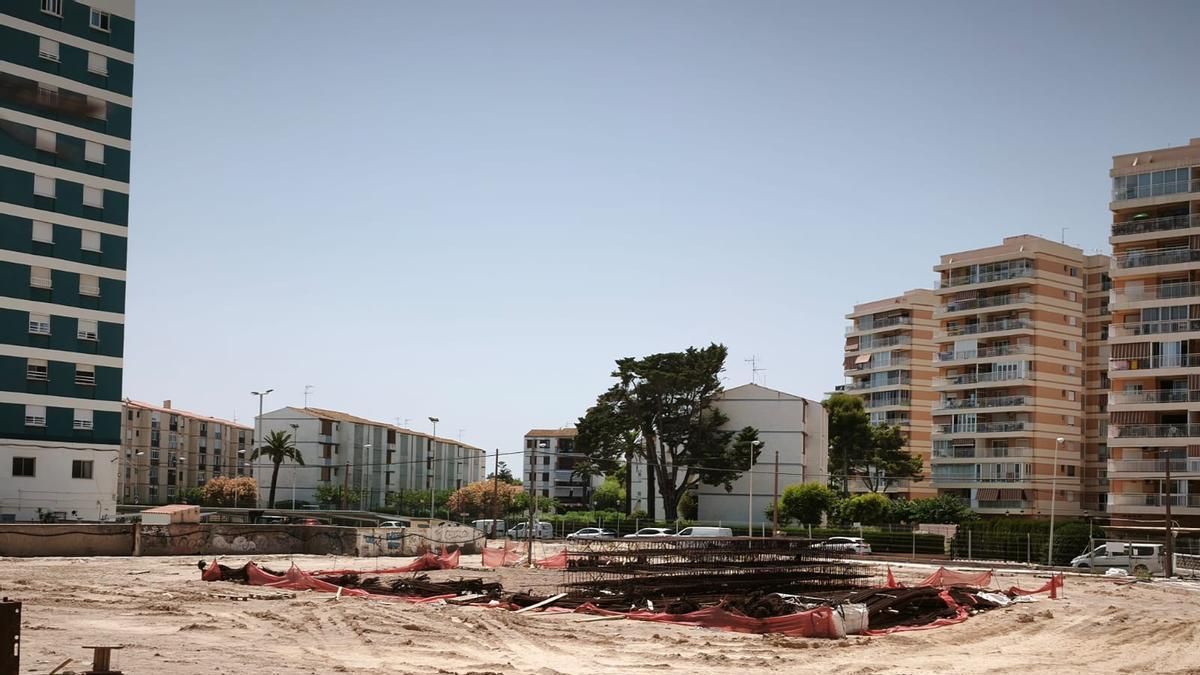 Plot of the future Hotel Estimar Benicàssim on Heliopolis beach
