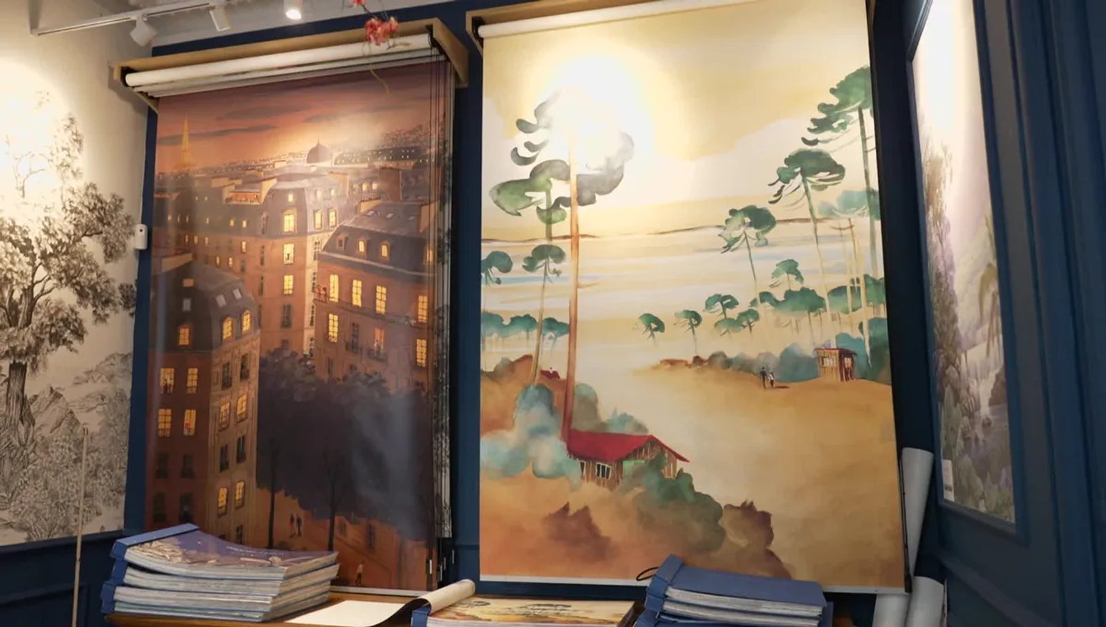 Isidore Leroy: the revival of French panoramic wallpaper - La Revue du Luxe