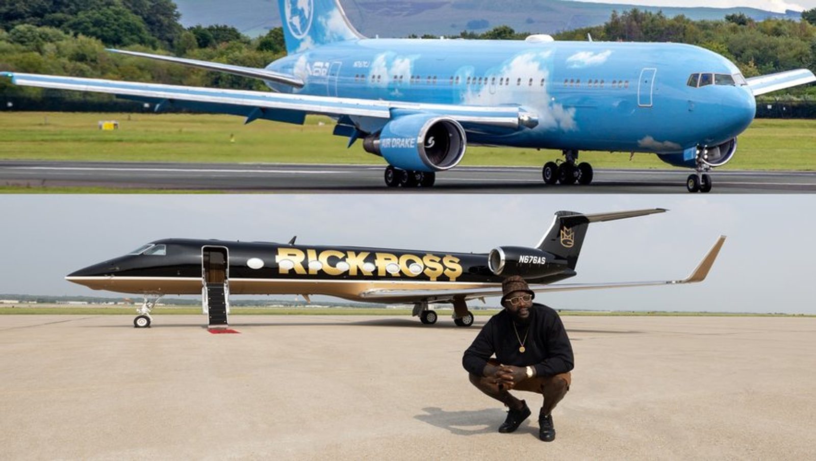 Drake et Rick Ross : dans les secrets de leurs jets privés ultra-luxe - La Revue du Luxe