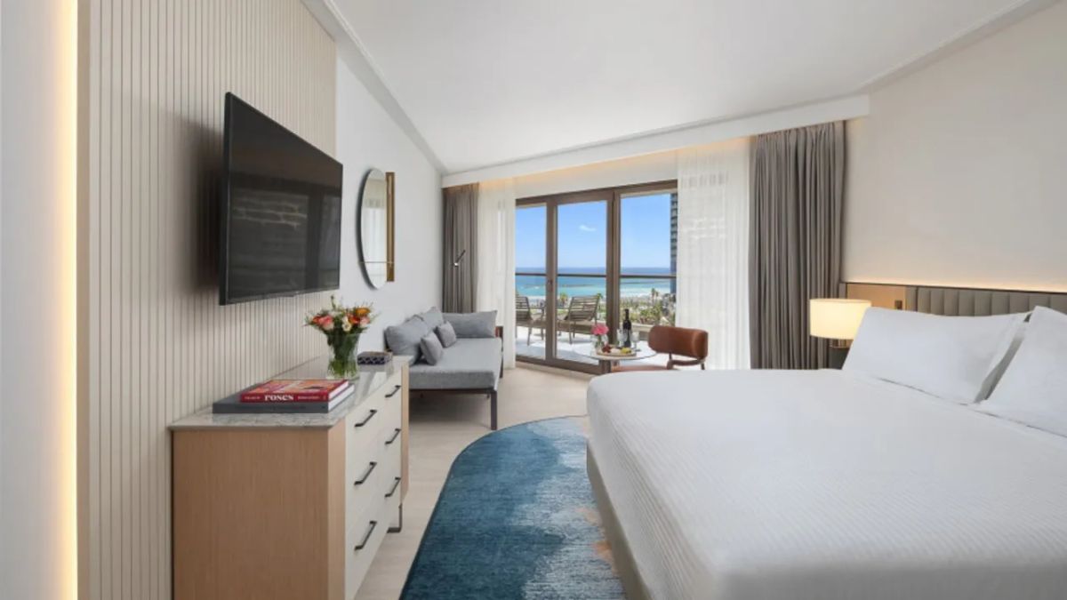 Chambre avec vue sur la Méditerranée, hôtellerie de luxe israélienne