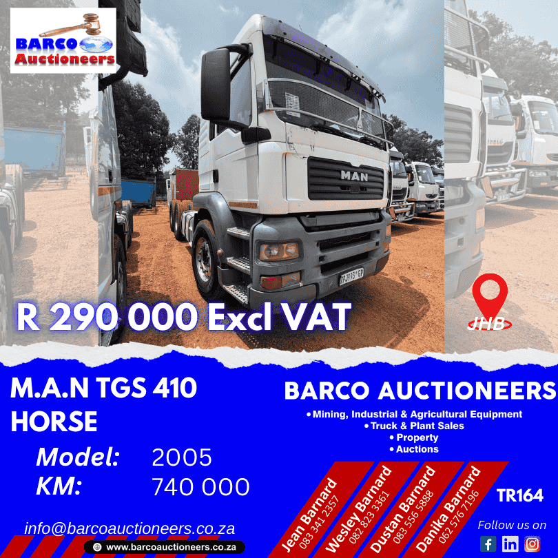 TR164_M.A.N TGS 410 Horse 2005 model