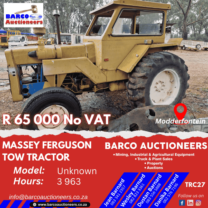 TRC27_Massey Ferguson Tow Tractor