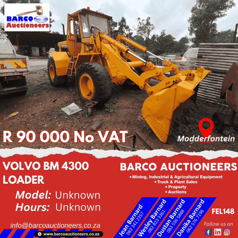 FEL148_Volvo BM 4300 LoaderFEL148