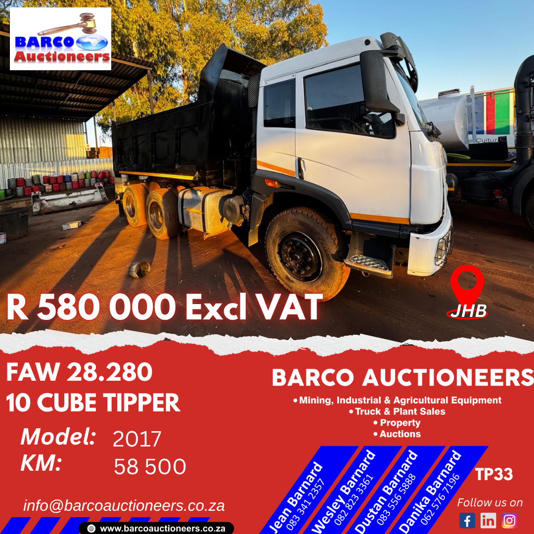 TP33_FAW 28.280 10 cube tipper 2017 model