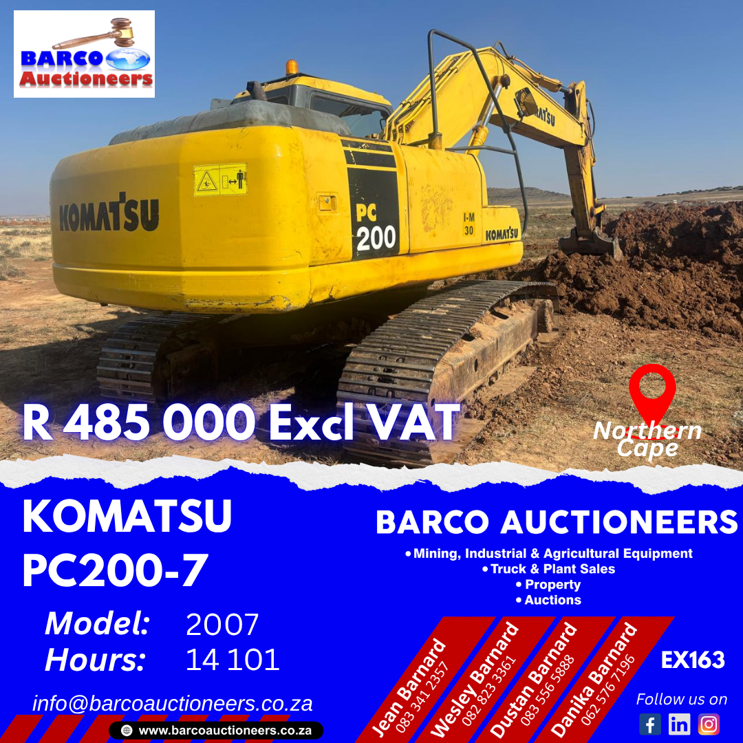 EX163_Komatsu PC200-7 2007 model