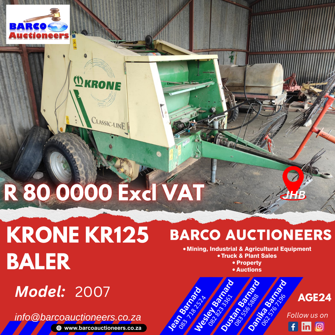 AGE24_Krone KR125 Baler