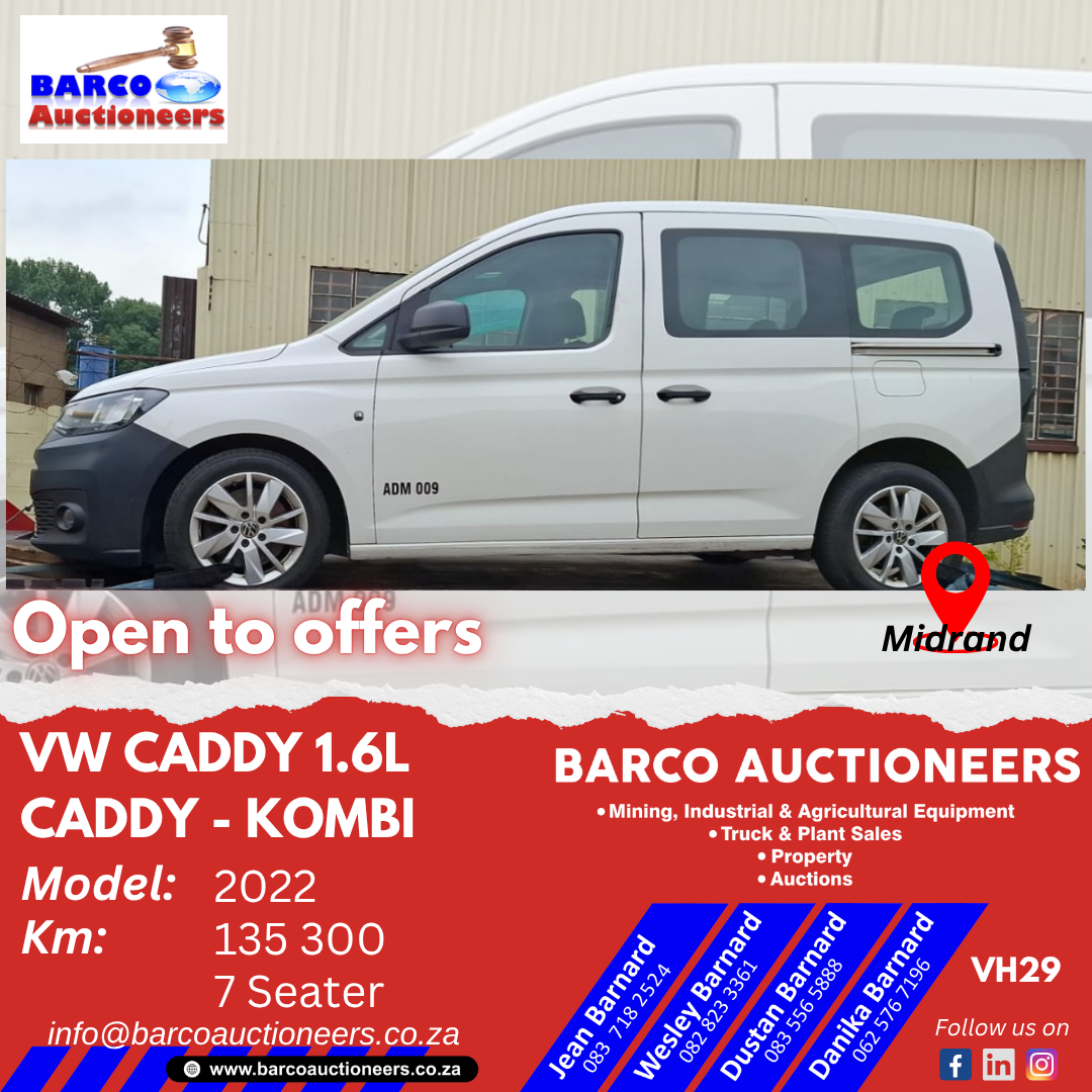 VH29_VW Caddy 1.6l Caddy - Kombi 2022 model