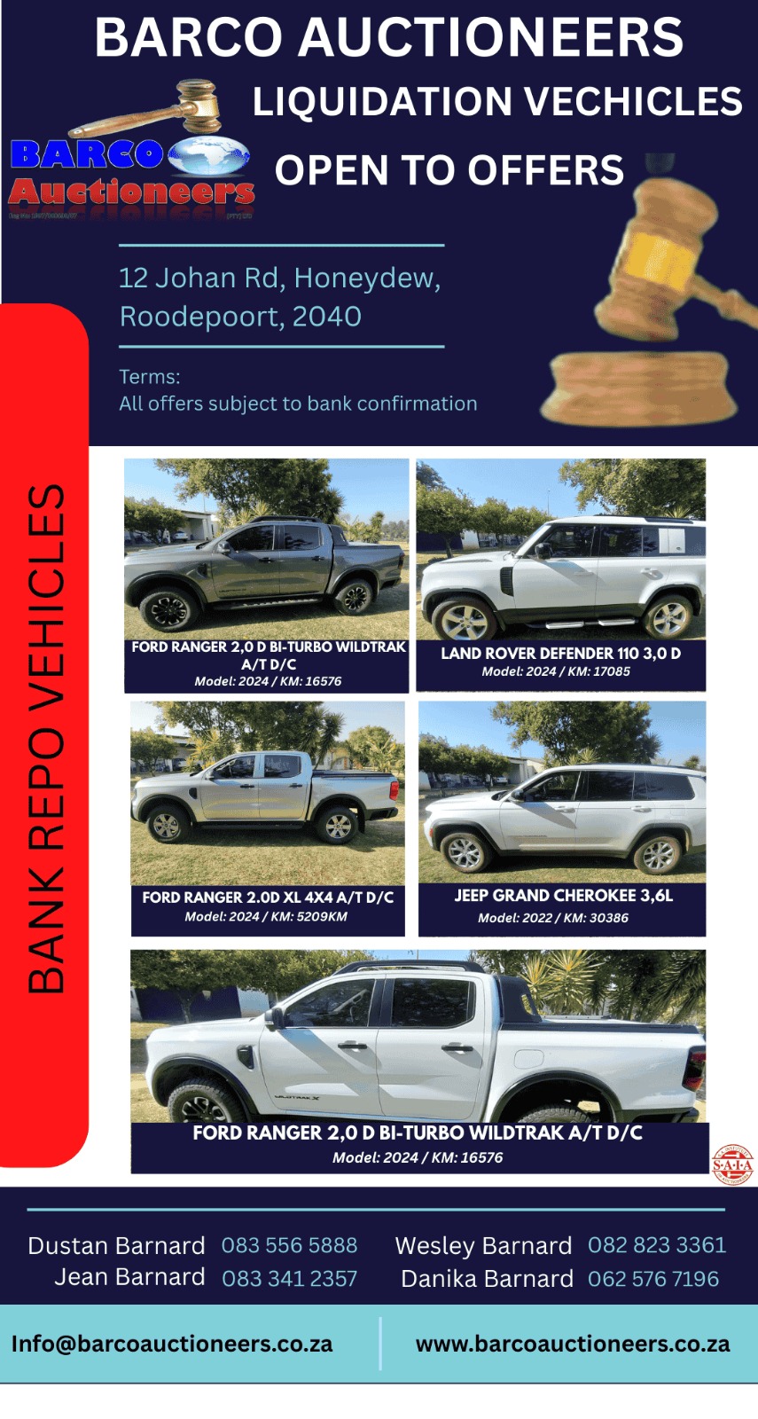 🚨 𝐁𝐀𝐍𝐊 𝐑𝐄𝐏𝐎 𝐕𝐄𝐇𝐈𝐂𝐋𝐄𝐒 – 𝐋𝐈𝐐𝐔𝐈𝐃𝐀𝐓𝐈𝐎𝐍 𝐒𝐀𝐋𝐄 🚨