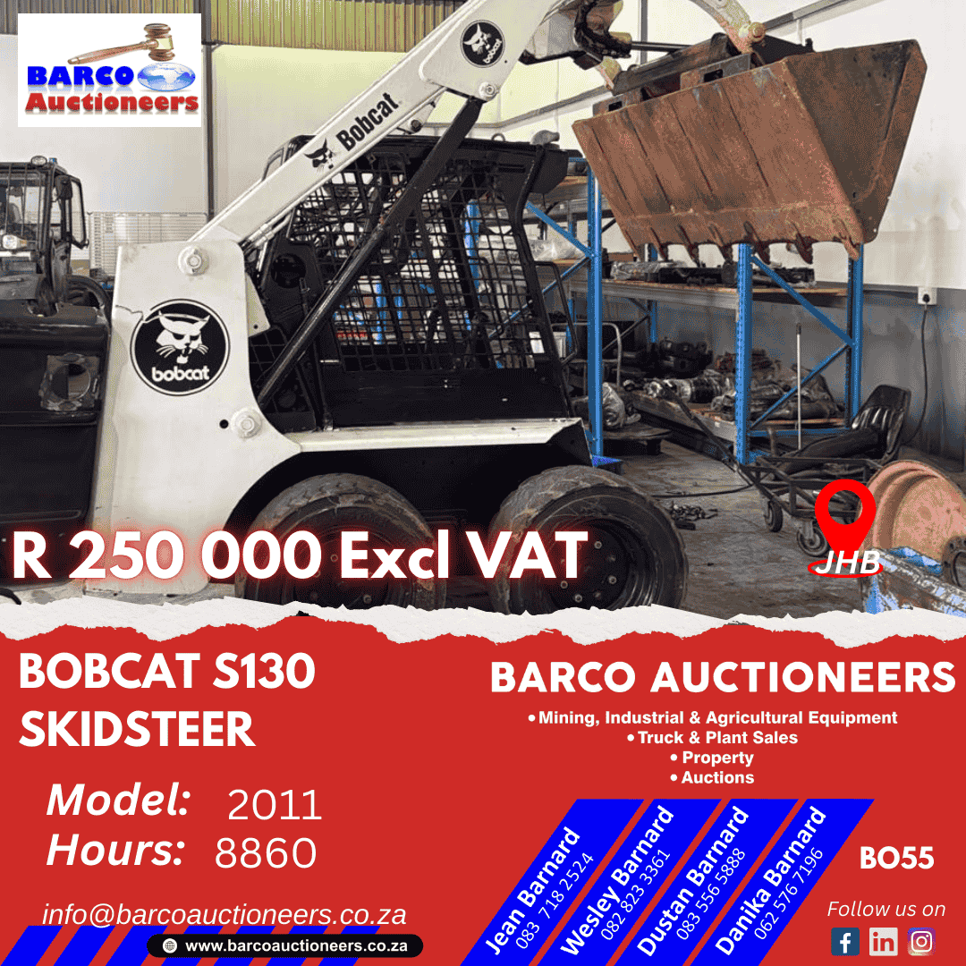 BO55 Bobcat S130 Skidsteer
