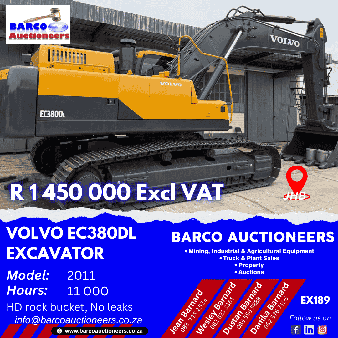 EX189 Volvo EC380DL Excavator