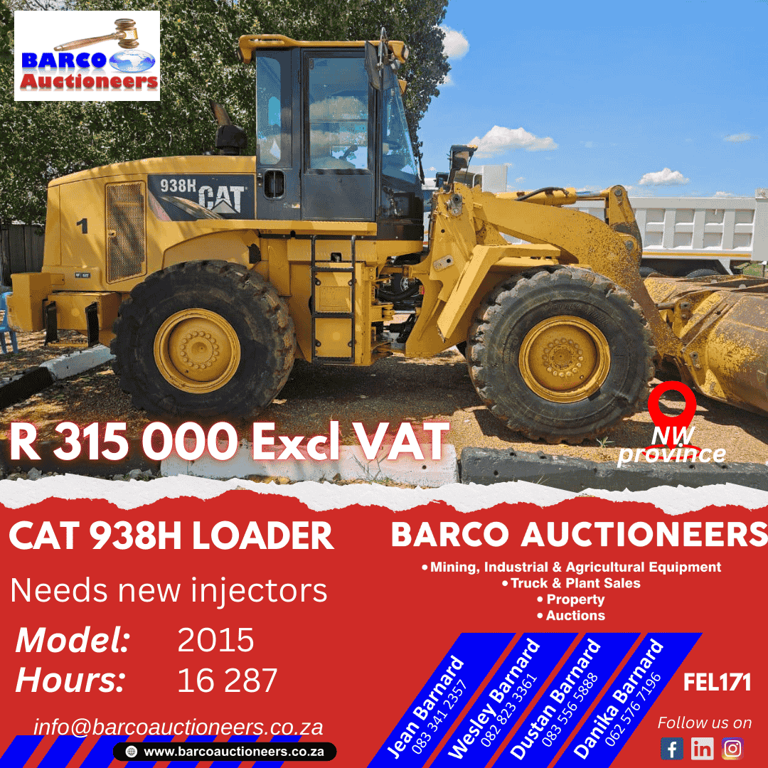 FEL171 Cat 938H Loader