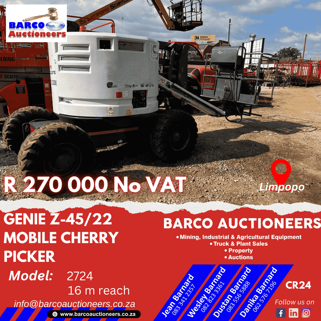 CR24 Genie Z-45/22 mobile cherry picker