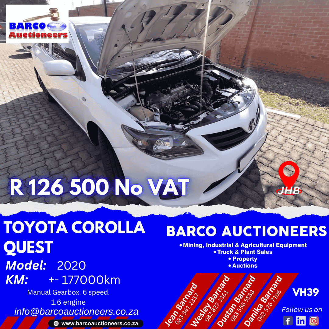 VH39 Toyota Corolla quest