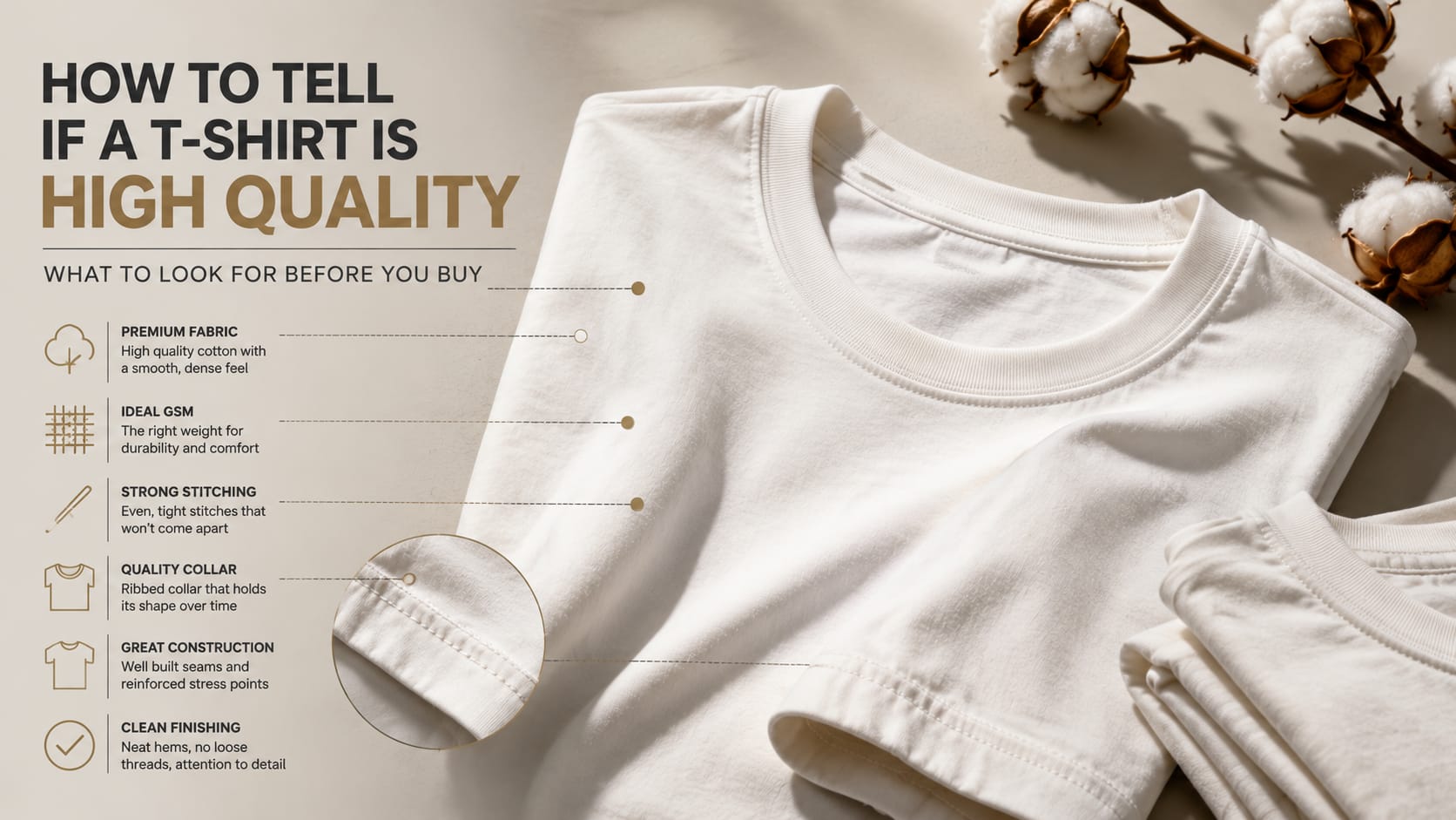 How to Tell If a T-Shirt Is High Quality: Buyer’s Guide