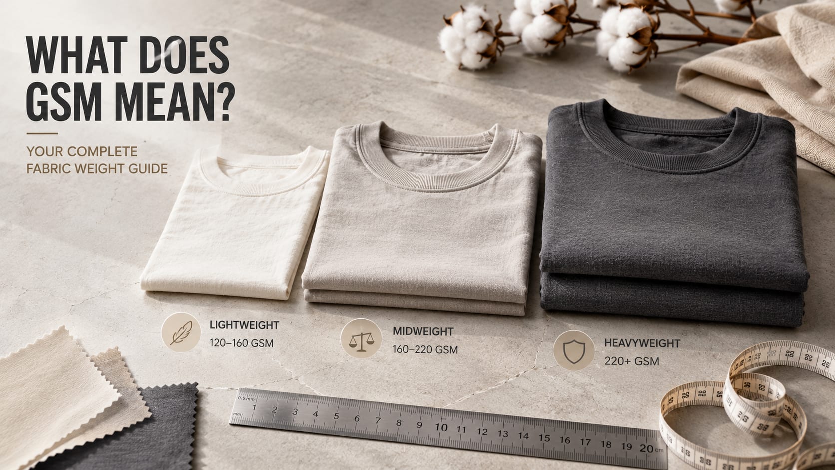 What Does GSM Mean? Your Complete Fabric Weight Guide