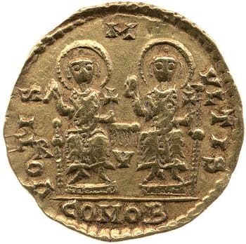 reverse of Majorian RIC X 2601