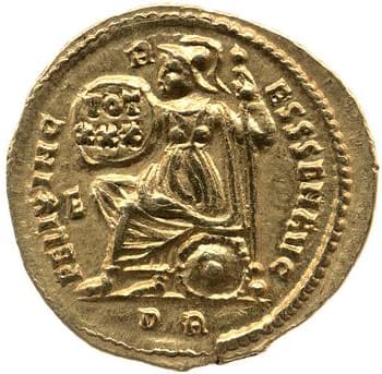 reverse of Maxentius RIC VI 136