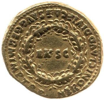 reverse of Nero RIC I² 3