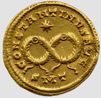 reverse of Constantine I RIC VII 192