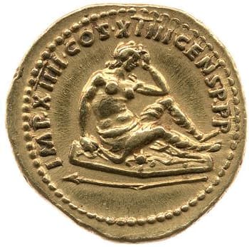 reverse of Domitian RIC II 586