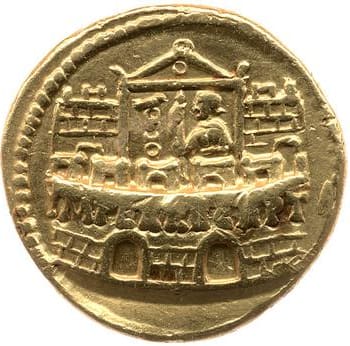 reverse of Claudius RIC I² 19