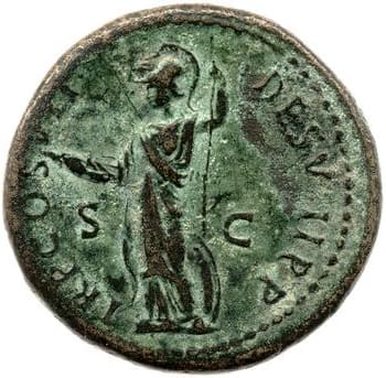 reverse of Domitian RIC II 84