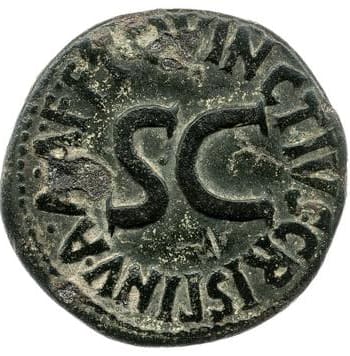 reverse of Augustus RIC I² 335