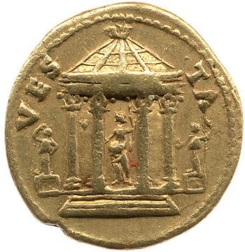 reverse of Vespasian RIC II 530