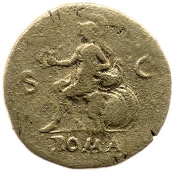 reverse of Vespasian RIC II 1193