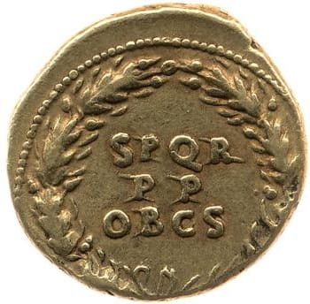 reverse of Vespasian RIC II 1131