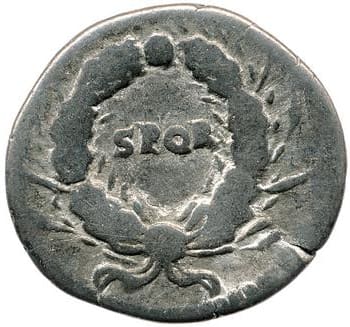 reverse of Vespasian RIC II 523