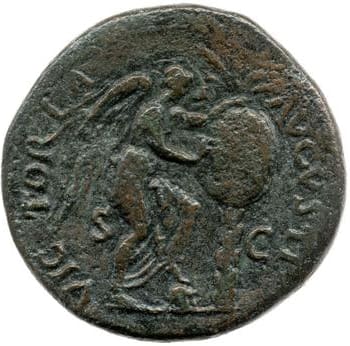 reverse of Vespasian RIC II 218