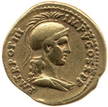 reverse of Domitian RIC II 195