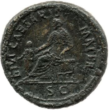 reverse of Domitian RIC II 134