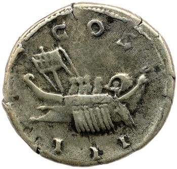 reverse of Hadrian RIC II 3096