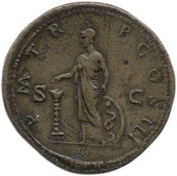 reverse of Hadrian RIC II 2812