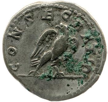 reverse of Hadrian RIC II 2458