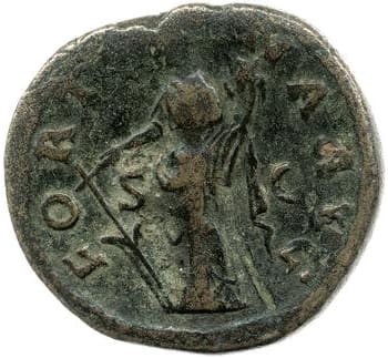 reverse of Hadrian RIC II 2415