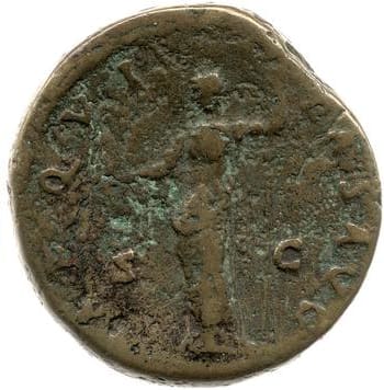 reverse of Hadrian RIC II 2371