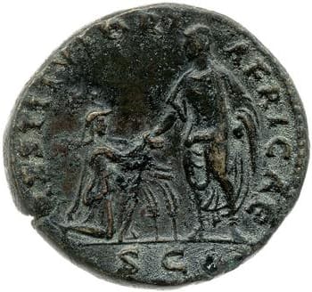 reverse of Hadrian RIC II 1818