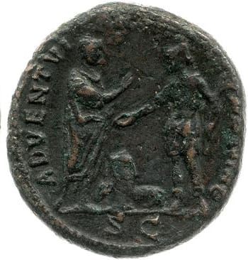 reverse of Hadrian RIC II 1777