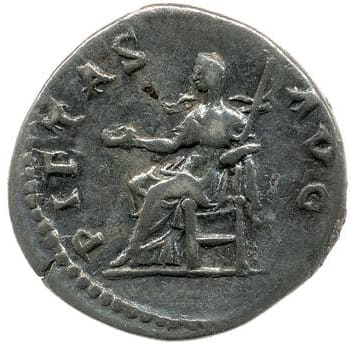 reverse of Hadrian RIC II 1413