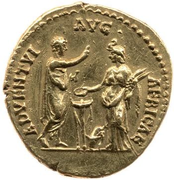 reverse of Hadrian RIC II 1553-1554