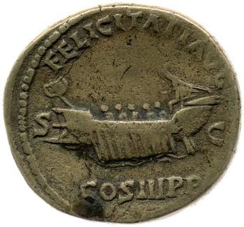 reverse of Hadrian RIC II 1301
