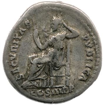 reverse of Hadrian RIC II 1129