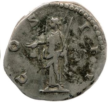 reverse of Hadrian RIC II 719