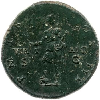 reverse of Hadrian RIC II 656