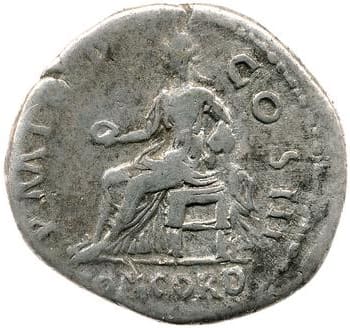 reverse of Hadrian RIC II 552