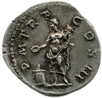 reverse of Hadrian RIC II 535